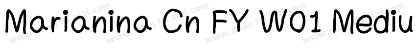 Marianina Cn FY W01 Medium字体转换